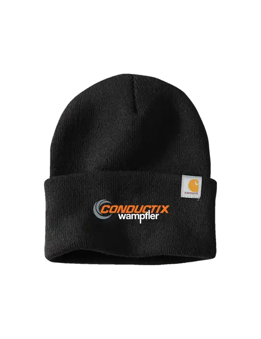 Carhartt Black Watch Cap 2.0 w/Conductix Logo