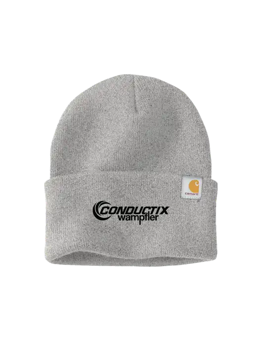 Carhartt Light Grey Heather Watch Cap 2.0 w/Conductix Logo