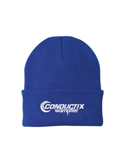 Royal Knit Cap w/Conductix Logo
