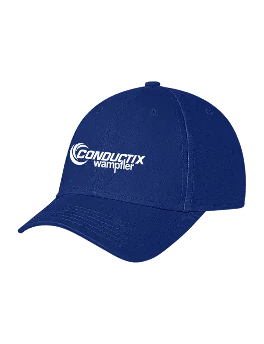 Royal Structured Soft Snap Closure Hook & Loop Cap w/Conductix Logo