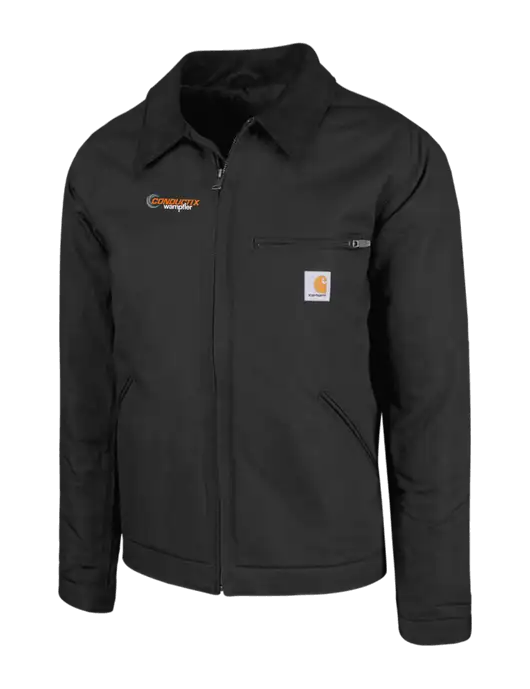 Carhartt Black Duck Detroit Jacket w/Conductix Logo