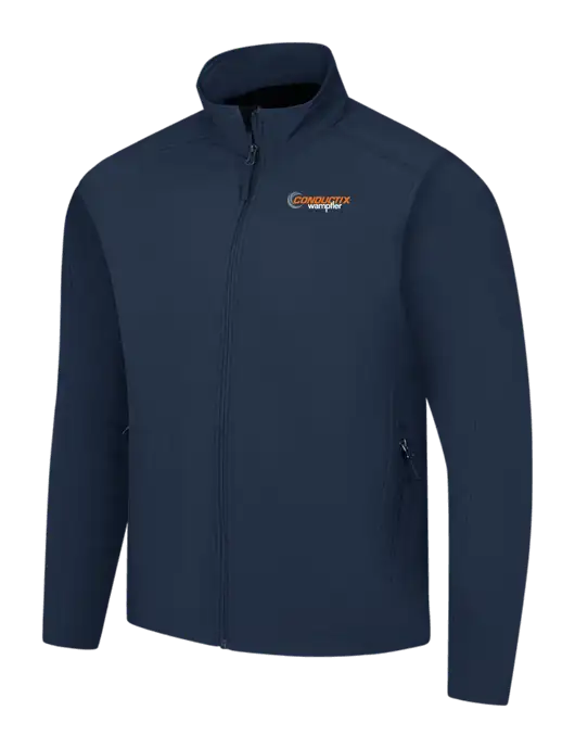 Navy Core Soft Shell Jacket w/Conductix Logo