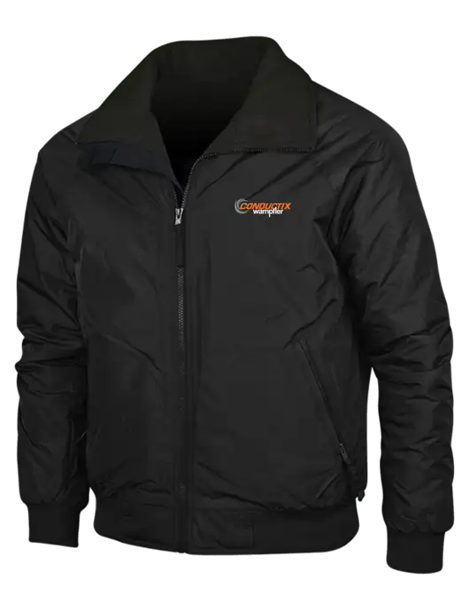 True Black/True Black Classic Challenger Jacket w/Conductix Logo