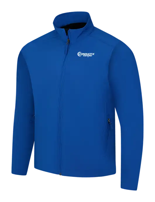 Dark Royal Core Soft Shell Jacket w/Conductix Logo