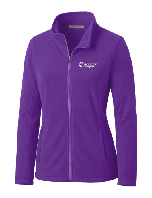 Light Purple Womens Microfleece Jacket w/Conductix Logo