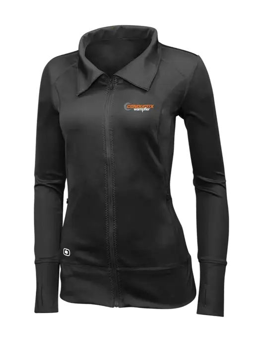 OGIO Blacktop Womens Endurance Fulcrum Full-Zip w/Conductix Logo