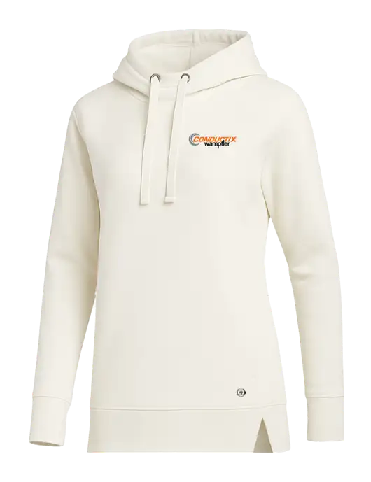 OGIO Ivory Luuma Pullover Fleece Hoodie w/Conductix Logo