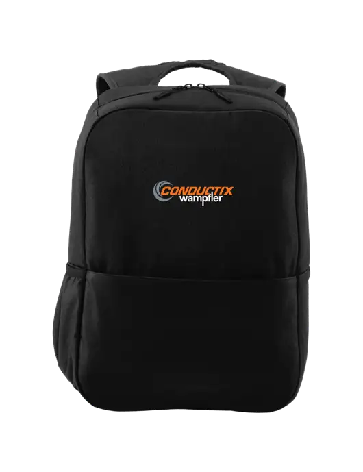 Access Square Laptop Black Backpack w/Conductix Logo