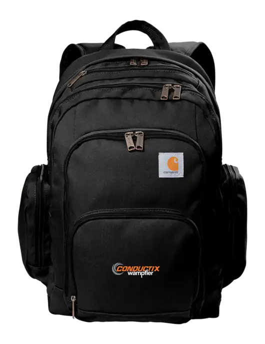 Carhartt Black Foundry Series Pro Backpack w/Conductix Logo