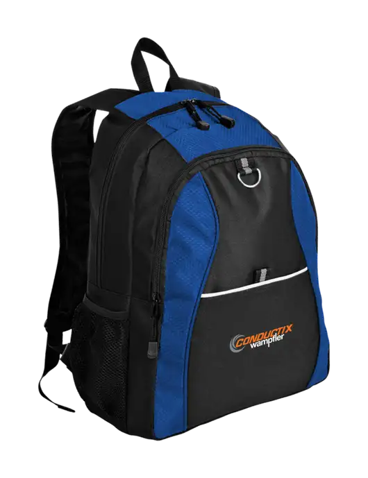 Honeycomb Twilight Blue/Black Backpack w/Conductix Logo