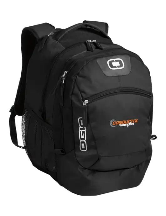 OGIO Black Rogue Pack
 w/Conductix Logo