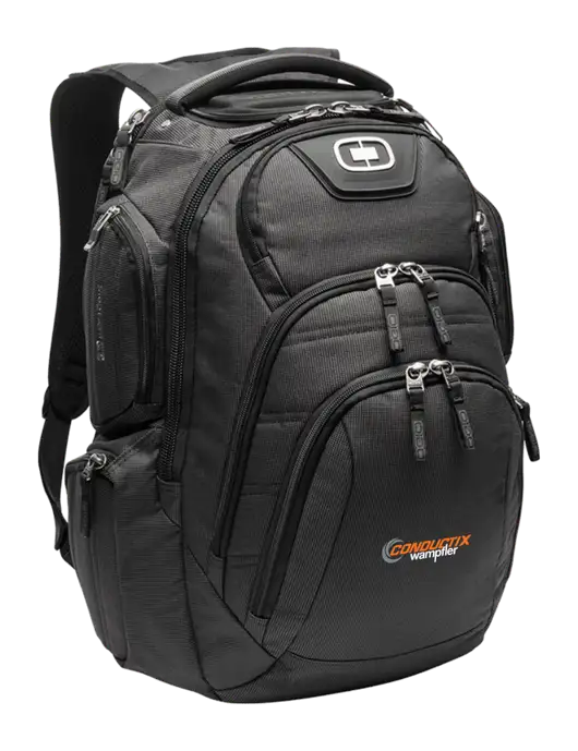 OGIO Black Surge RSS Pack
 w/Conductix Logo