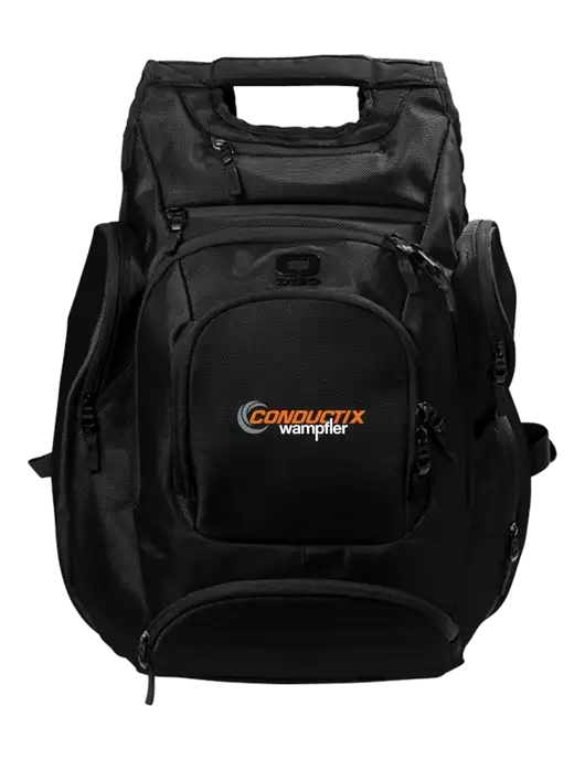 OGIO Blacktop Metro Ballistic Laptop Backpack w/Conductix Logo