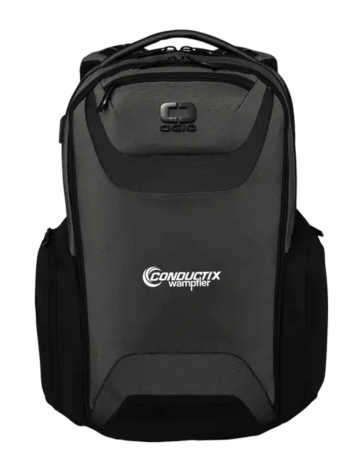 OGIO Tarmac Charcoal Connected Pack w/Conductix Logo