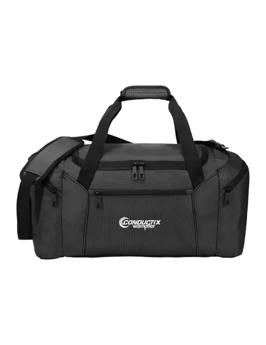 Slim & Lite Dark Grey Duffel    w/Conductix Logo